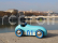 Vilac Dřevěné auto Old Sport Compet tyrkysové
