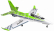 RC letadlo Viper Jet 1450mm EPP ARF set, zelená