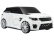 Volare - Dětské odrážedlo / kufr Range Rover Sport SVR bílé
