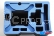 Výstelka pro DJI Phantom 4 pro kufr G36, modrá