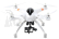 RC dron Walkera QR X350 v1.2, RTF (DEVO 7)