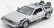 Welly De lorean Set 3 X Time Machine - Back To The Future 1 - 2 - 3 - Ritorno Al Futuro 1 - 2 - 3 1:24 Silver