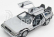 Welly De lorean Set 3 X Time Machine - Back To The Future 1 - 2 - 3 - Ritorno Al Futuro 1 - 2 - 3 1:24 Silver