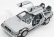 Welly De lorean Set 3 X Time Machine - Back To The Future 1 - 2 - 3 - Ritorno Al Futuro 1 - 2 - 3 1:24 Silver