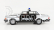 Welly Volvo 240 Gl Politi Norway Police 1986 1:24 Černá Bílá