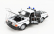Welly Volvo 240 Gl Politi Norway Police 1986 1:24 Černá Bílá
