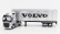 Welly Volvo Fh4 500 Truck Cassonato 2020 1:32 Silver