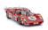 Werk83 Ferrari 512s 5.0l V12 Long Tail Team Sefac Spa Ferrari N 8 24h Le Mans 1970 Arturo Merziario - Clay Regazzoni 1:18 Red