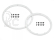 Wheel Bead Lock Rings (White/For 2 Wheels)