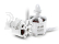 X2830 KV920 Brushless motors for Quadcopters (4 ks)