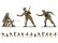 Airfix figurky - WWII British Infantry (1:32) (Vintage)