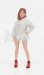 American diorama Figures Girl Hip Hop - 2 1:18 Grey