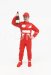 American diorama Figures Man Racing Legend 2000s-b 1:18 Red