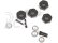 Axial unašeč 12mm Hex, hřídel, vložka (4): UTB
