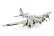 RC letadlo B-17F Memphis Belle 1875mm ARF, stříbrná