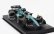 Bburago Aston martin F1  Amr23 Team Aramco Cognizant N 14 Season 2023 Fernando Alonso - With Pilot And Showcase 1:43 Zelená
