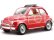 Bburago Fiat 500L 1968 1:24 červená
