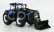 Bburago New holland T7.315 Tractor With Front Loader Scraper 2018 1:50 Blue