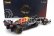Bburago Red bull F1  Rb18 Team Oracle Red Bull Racing N 1 World Champion Season 2022 Max Verstappen - With Pilot And Showcase 1:24 Matná Modrá Žlutá Červená