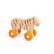 Bigjigs Toys Zvířátko na kolečkách Safari Tygr