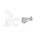 Blade 330X/450X: Blok hlavy rotoru