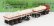 Brekina plast Fiat 691 Millepiedi Tanker Truck 1961 1:87 Bílá Červená