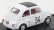 Brumm Fiat 500 595 Abarth N 34 Winner Criterium Apertura Monza 1964 Franco Patria 1:43 Bílá