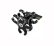 Butterfly adaptér z hliníkové slitiny (Black)