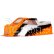 BX8SL Bitty design černo/bílo/oranžová lexanová karoserie