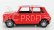 Corgi Austin Mini 1970 - English Flag 1:36 Red