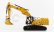 Dm-models Caterpillar Cat352 Pásový bagr 1:50, žlutá
