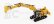Dm-models Caterpillar Cat352 Pásový bagr 1:50, žlutá