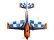 RC letadlo E-flite Extra 330 SC 3D 1.3m PNP