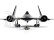 RC letadlo E-flite SR-71 Blackbird 0.96m AS3X SAFE Select BNF Basic