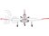 RC letadlo E-flite T-28 Trojan 1.2m Smart PNP