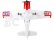 RC letadlo E-flite T-28 Trojan 1.2m Smart PNP