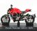 Edicola Ducati Monster 1200s 2014 - Damage Display Box 1:24 Červená Černá