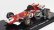 Edicola Ferrari F1  312b N 4 Season 1970 Clay Regazzoni - Con Vetrina - With Showcase 1:24 Červená Bílá