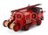Edicola Renault Galion Tanker Truck Fire Engine Aubiat 1961 1:43 Červená Šedá
