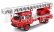 Edicola Saviem 57 Truck Scala 1977 Požární vůz 1:43, červená