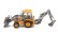 Edicola Volvo Bl71 Ruspa Escavatore Gommata Tractor Scraper Excavator 1:87 Oranžově Šedá