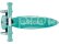 Globber - Koloběžka Primo Plus Lights V2 skládací Blue/Emerald Green