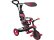 Globber - Tříkolka Explorer Trike 4in1 New Red