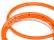 Heavy Duty Wheel Bead Lock Rings Orange/F. 2 Wheel