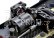 Hliníkový černý držák větráčku pro 1/10 Buggy, SC a Trucky