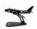 Italeri North american F-86e Sabre Military Airplane 1961 1:100 Black