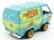 Jada Hanna barbera Scooby-doo The Mystery Van Machine With Shaggy And Scooby-doo Figures 1:24 Světle Modrá Žlutá