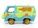 Jada Hanna barbera Scooby-doo The Mystery Van Machine With Shaggy And Scooby-doo Figures 1:24 Světle Modrá Žlutá