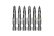 JAKEMY 6in1 H6.3 Anti-Slip Long Screwdriver Bits