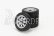 Kk-scale Accessories 4x  Wheels And Rims Set  For Porsche 924 Turbo 1986 1:18 Silver